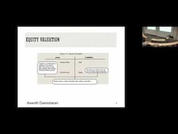 Session 3: Valuation Introduction (completed) and Cashflow Consistency