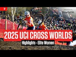 UCI Cyclocross World Championships 2025 Highlights - Women