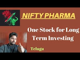 Nifty Pharma ! One Stock to consider for Long Term Investing ! Technical Analysis ! Telugu