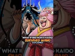 Big Mom and Kaido's return? What if they survived Wano? #onepiece #bigmom #kaido