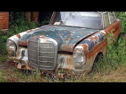 Restoring Elegance : 1965 Mercedes-Benz W111 220SEb Full Restoration