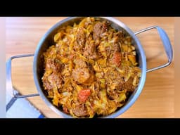 How to Make Masala Mutton With Cabbage!