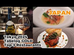 2024 latest! Tabelog GOLD 3 selections! in Tokyo Japan.