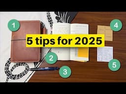 5 productivity tips I am taking with me into 2025.