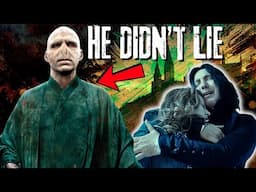 Why Voldemort Told Snape He Was NOT Going To Kill Lily