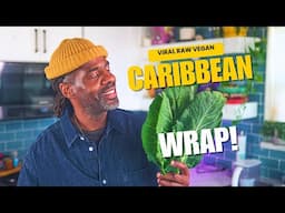 Eat Clean & Feel Amazing! My Viral Raw Vegan Caribbean Wrap Recipe