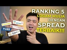 Cari Logam Mulia Dengan Spread TERMURAH | Pasti Lebih UNTUNG!!!