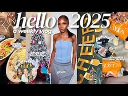 HELLO 2025 ✧₊⁺ a WEEKLY vlog: xmas haul, shopping, new years eve, bestie dates, chill days + MORE!