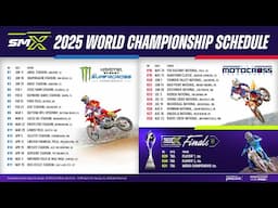 2025 SMX Season Schedule