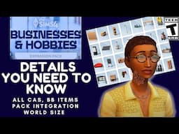 ALL Items, Pack Integration, and More: Businesses and Hobbies Expansion Pack (Sims 4)