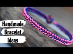 Handmade Thread 🧵 Bracelet | DIY Bracelet | Creation&you