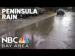 Rain, wind batter the Peninsula