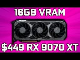 The GPU Gamers Want - 16GB RX 9070 XT