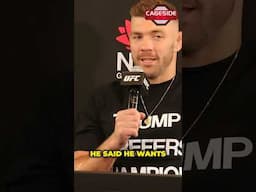 Dricus du Plessis explains his "Trump Prefers Champions" shirt. #UFC312