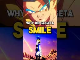 Why Was Gogeta Smiling After Fighting Broly? #shorts