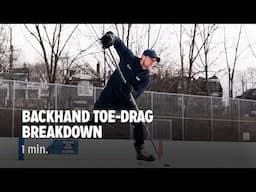 Backhand Toe-Drag Breakdown