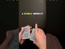 Easy Card Control - Double Undercut Tutorial #magic #tutorial #shorts #magictricks #cardtricks