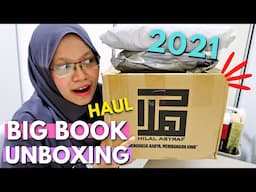 BIG BOOK HAUL & UNBOXING 2021 | Nirnama karya Hilal Asyraf, Jejak Tarbiah & Mahakarya (The Patriots)