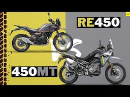 CFMoto 450MT vs Royal Enfield Himalayan 450 | Which is the best small adventure bike?