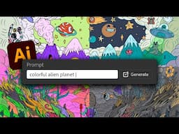 A.I. is Finally in Adobe Illustrator! - Generative Recolor