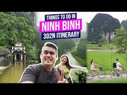 8 Things to do in NINH BINH - 3D2N Itinerary | VIETNAM