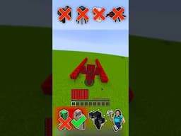 Rayo Laser vs Mobs de Minecraft