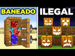 35 Formas ATERRADORAS de CONSTRUIR en tu MUNDO de Minecraft