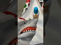 SHARK PUPPET WRAPS PRESENT! (GONE WRONG)