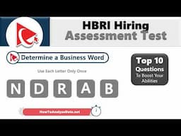 How to Pass Hogan Business Reasoning Inventory (HBRI) Assessment Test