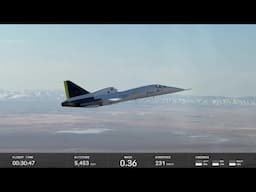 Watch Boom XB-1 take off and go supersonic in historic flight highlights