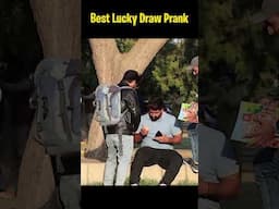 Lucky Draw Prank  #funny #zaidchulbula