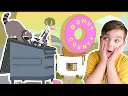 Trash Raccoon with... DONUTS | DONUT COUNTY Gameplay with Ima and Jessy