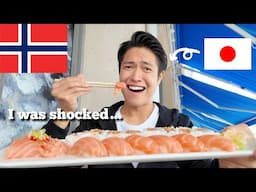 Japanese guy visits Norway for the first time🇳🇴