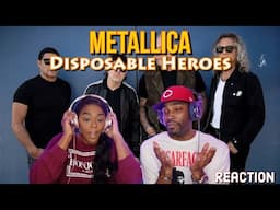 First time hearing Metallica “Disposable Heroes” Reaction | Asia and BJ