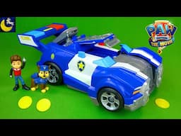 Paw Patrol The Movie Transforming Chase Police Car Vehicle Lookout Tower Liberty Adventure City Toys