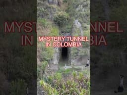 No one knows who built this mystery tunnel at The Pirámide in Tierradentro, Colombia. #mystery