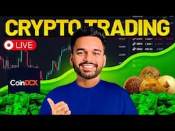 Crypto Currency Live Trading Session- Coin DCX