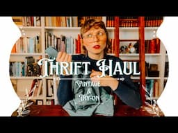 Vintage and Antique Thrift Haul + Try On!