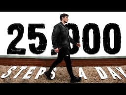 I Walked 25000 Steps a Day for 7 Days