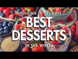 Indulging in Delights: Exploring The Best Desserts in the World