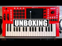 Akai MPC KEY 37 UNBOXING