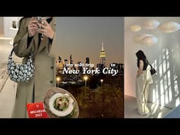 a solo trip to nyc | exploring soho/brooklyn, fave vintage shops, noguchi, oiji mi michelin 🤍