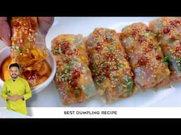 अब हर कोई पूछेगा ये डम्पलिंग्स रेसिपी | Best Veg Dumplings Recipe | Soft और Juicy Dumplings