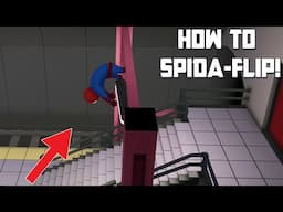 How To Spider-Flip in Gang beasts! (COOL MOVE)