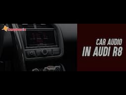 Audi R8 Aftermarket Radio Installation | Carphonix Car Audio | London Ontario Car Stereo Specialists