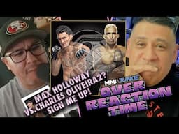 Max Holloway vs. Charles Oliveira for the BMF Title? BRILLIANT! | ORT Clip