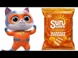 🐱🦸‍♀️Super Kitties Animation Characters And Their Favorite Snacks, Drinks, Foods & More! I Ginny 🏙️