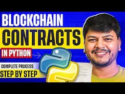 Blockchain For Python Developers | Python Smart Contract - Algorand Blockchain | Code Eater | Hindi