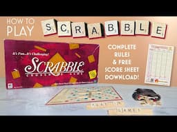 The Rules of SCRABBLE: Learn to Play in Minutes