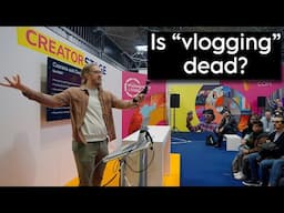 How Evan Edinger "mastered vlogging" | From the Photography & Video Show